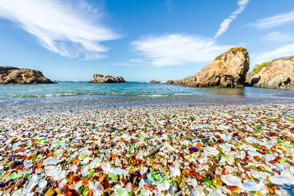 Glass Beach, California, USA