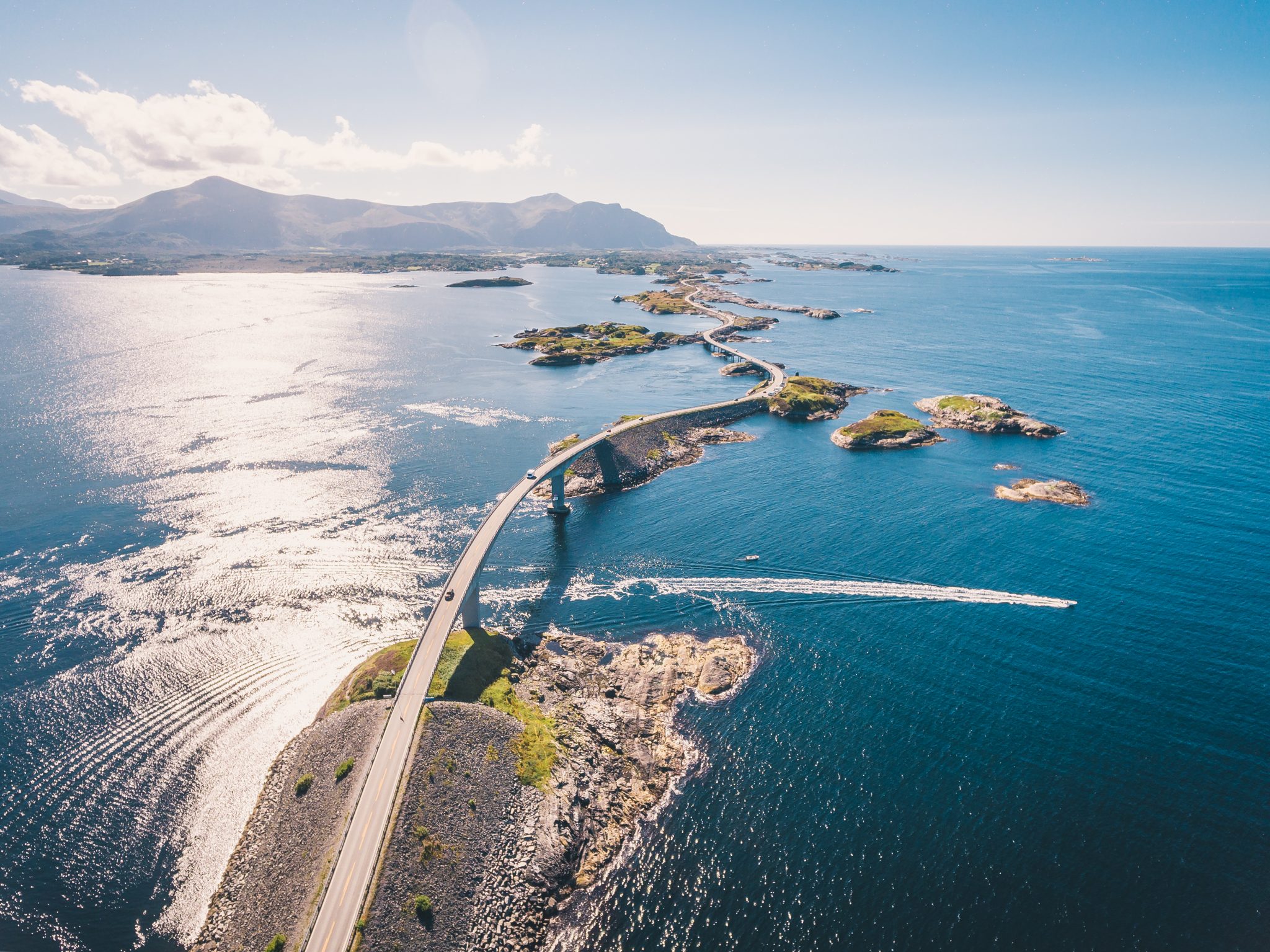 Atlantic Ocean Road in Norway