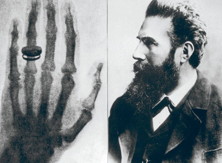 The scientific discovery of x-rays