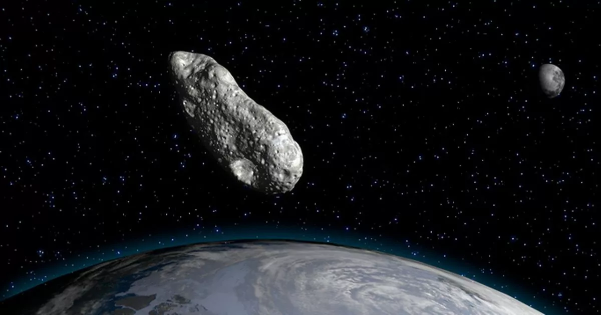 The biggest asteroid ever recorded in space measures 600 meters in diameter