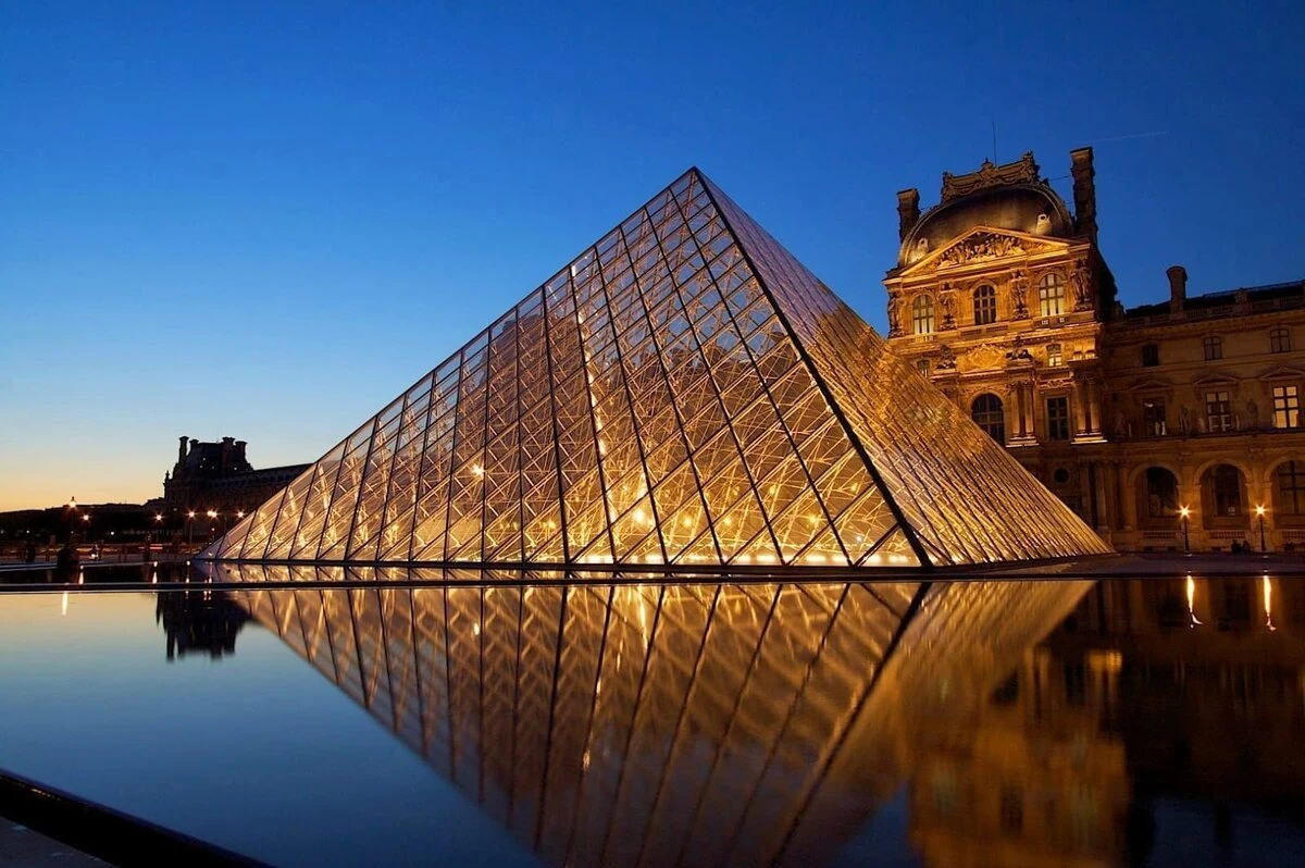 The Louvre Museum in Paris also most visited museum