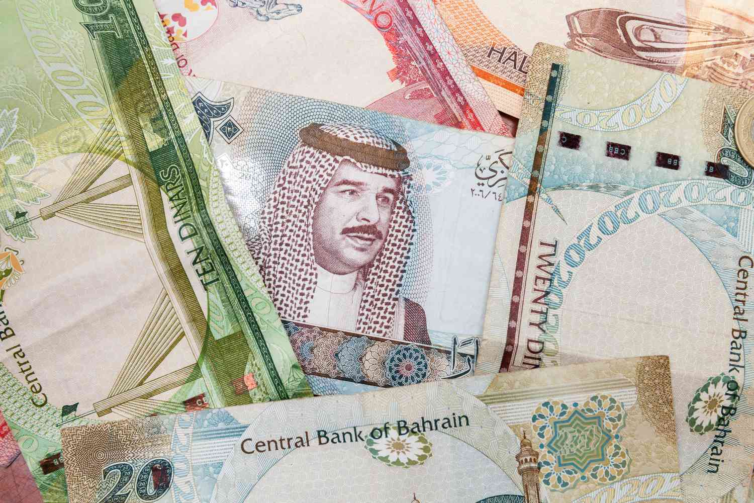Bahraini Dinar – (1 BHD = 2.65 USD)